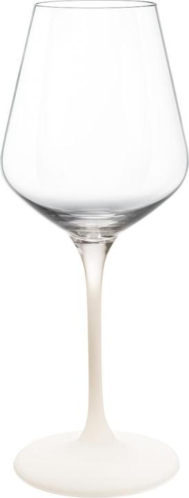 Villeroy & Boch Weissweinglas, Set 4tlg. Manufacture Rock blanc (38 cl, 4 Gläser, Weissweingläser)