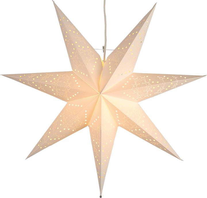 Produktbild Star Trading Papiersterne zum Aufhängen | Weihnachtsstern Fenster | Papierstern Beleuchtet | Weihnac