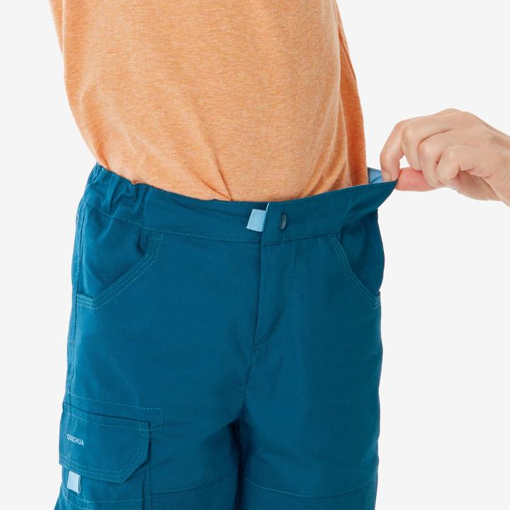 Produktbild Quechua Wandershorts MH500 Kinder Grösse 92–122 blau (92, 94, 96, 98, 102, 104, 106, 110, 116, 122, 115 A, 120 B, 95 A, 105 A, 100 A)