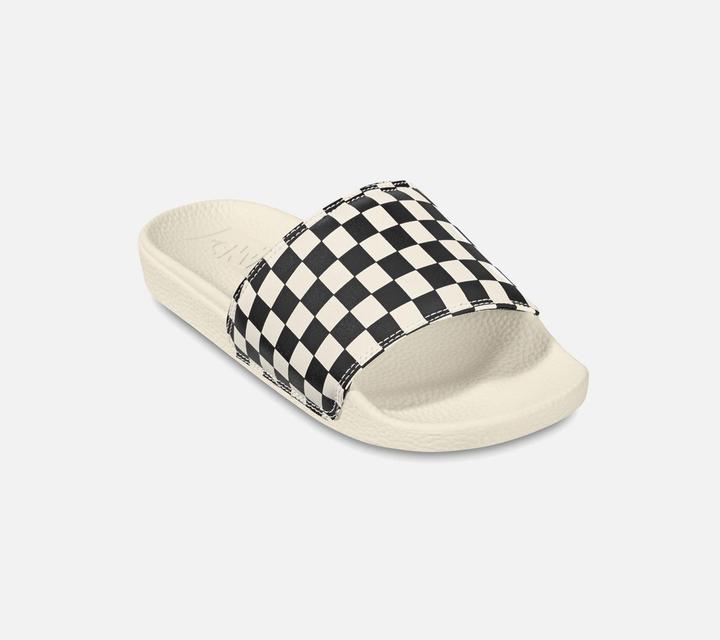 Vans La Costa Slide-On (CHECKERBOARD) BLACK/MARS (36)