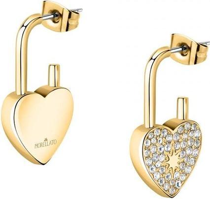 Immagine prodotto Morellato Romantici orecchini placcati oro con cristalli Abbraccio SABG27