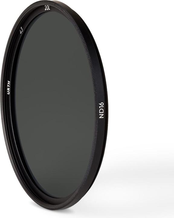 Produktbild Urth 43mm ND16 (4 Stop) Lens Filter (Plus+) (ND- / Graufilter, 43 mm)