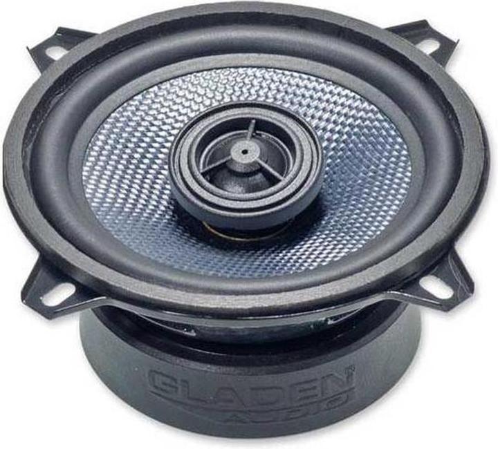 Gladen Audio RC 100 - Autolautsprecher - 10 cm Lautsprecher - 65 Was - 2 Strassenkoaxial-Lautsprecherset (65 W, 10 cm)