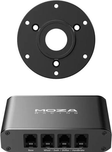 Actual product image Moza Universal HUB and Third-Party Wheel Base Mount (PC)