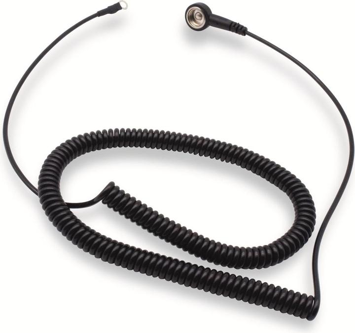 Produktbild Quadrios ESD-Erdungskabel 3.60 m Druckknopf 10 mm, Ringkabelschuhanschluss