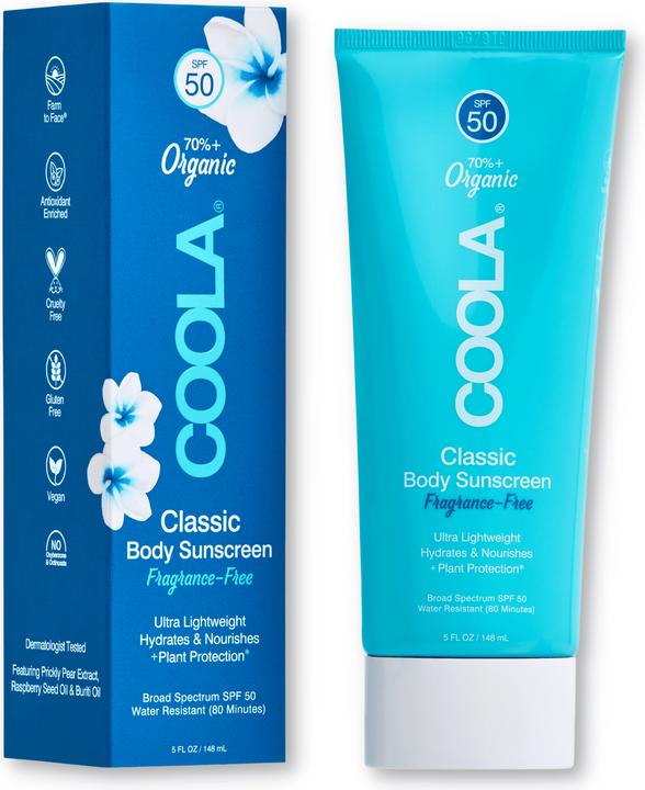 Coola Suncare Classic Body (Sonnenlotion, SPF 50, 148 ml)