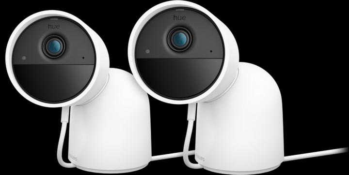 Produktbild Philips Hue Secure Desktop-Überwachungskamera Weiss 2-Pack