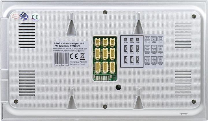 Actual product image PNI Intelligent video intercom SafeHome PT720MW WiFi HD, P2P, indoor monitor, dedicated Tuy (Wireless)