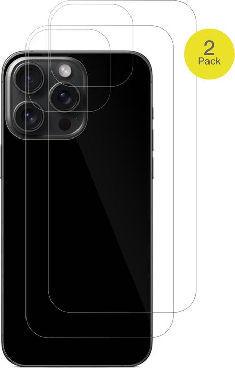 Produktbild Dipos 3D Full Cover Schutzfolie (1 Stück, Apple iPhone 15 Pro Max)