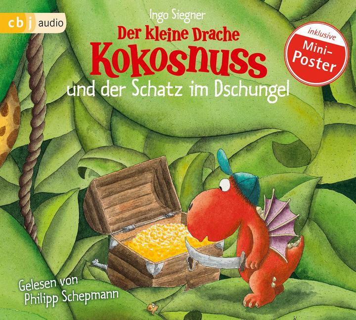 Produktbild Der kleine Drache Kokosnuss und der Schatz im Dschungel (Ingo Siegner, Philipp Schepmann, Deutsch)