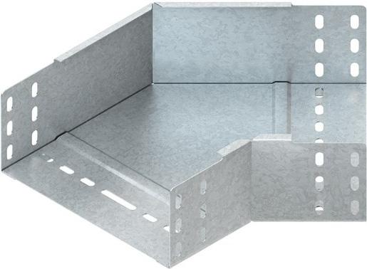 Image du produit Niedax NIE RBA85.200 Coude 45° 85x202mm avec montants latéraux non articulés, avec bande de renfort (8.50 cm)