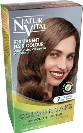 Produktbild Naturaleza Y Vida COLOURSAFE tinte permanente #7-rubio 150 ml (7)