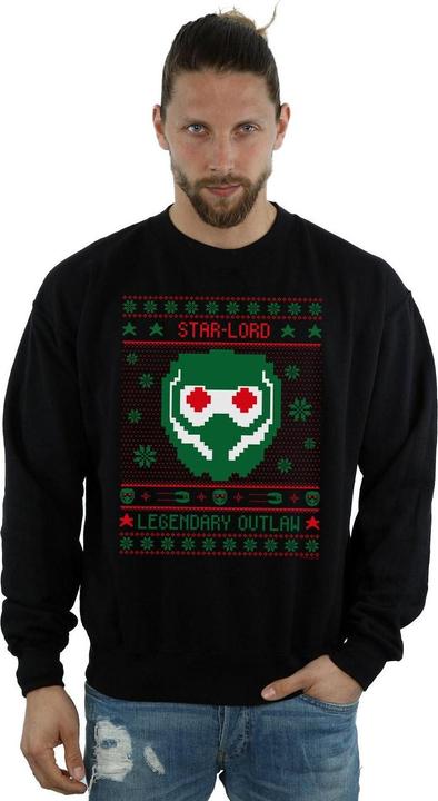 Immagine prodotto Guardians Of The Galaxy Vol. 2 Star Lord Fair Isle Felpa Uomo (4XL)