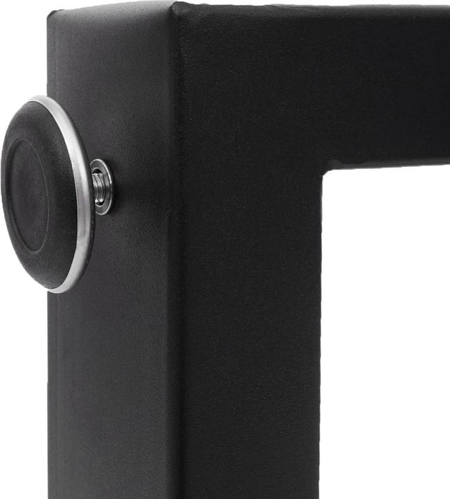 Produktbild Swisshandel24 2x Tischbein, für Couchtisch Sitzbank Tischgestell Tischkufe, Industrial 37x40cm - schwarz
