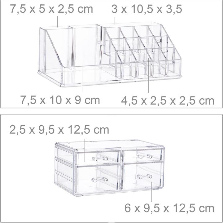 Produktbild Relaxdays Make-Up Organizer