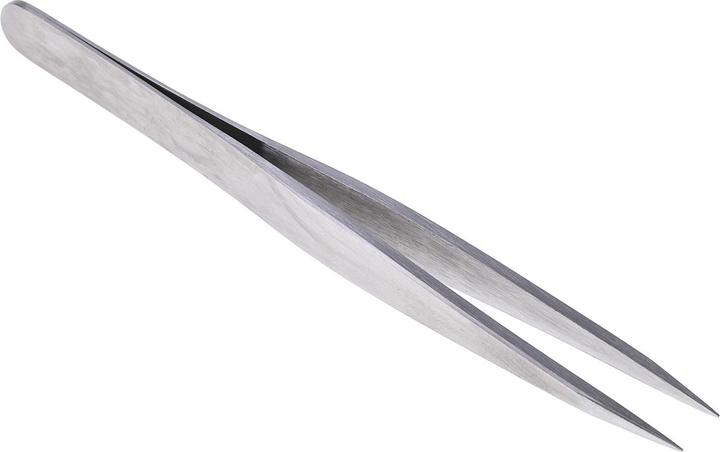 Image du produit Weller Erem Pincette Erem en acier inoxydable Résistante aux acides, pointe droite, pointue, 120 mm