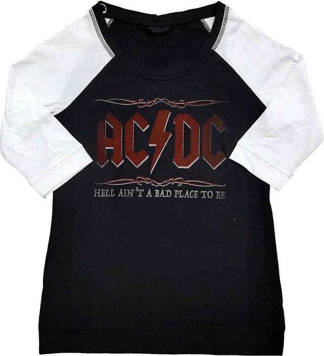 Immagine prodotto AC/DC Maglietta Raglan Hell Ain't A Bad Place (M)