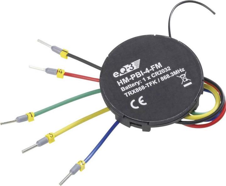 Actual product image HomeMatic Radio push-button interface 4-fold