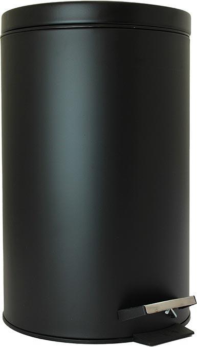 Produktbild Perel Pedal bin - 14 l - Metal black (14 l)