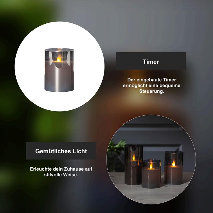 Actual product image Star Trading LED Pillar Candle M-Twinkle (1 x)