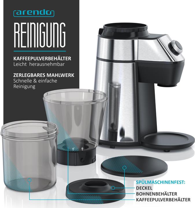 Actual product image Arendo Coffee grinder with cone grinder