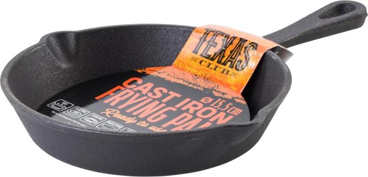 Actual product image Texas Cast iron pan (15.50 cm, Frying pan, Cast iron)