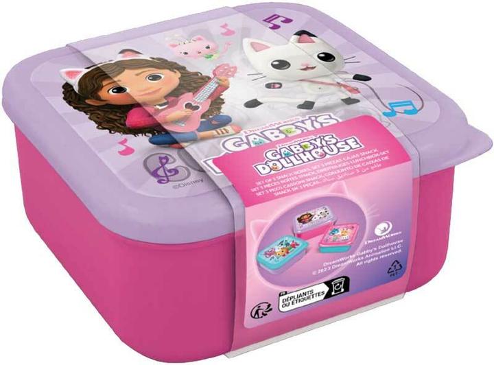 Actual product image Stor 3 Pcs. Snack Boxes Set - Gabby's Dollhouse