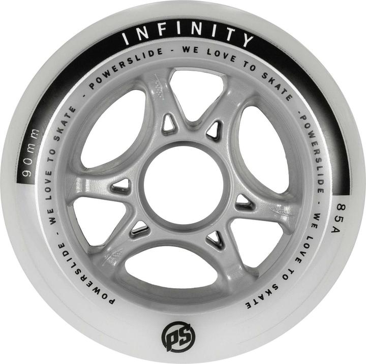 Powerslide Skateboard Wheels Infinity 4-Pack 2023 (90 mm)