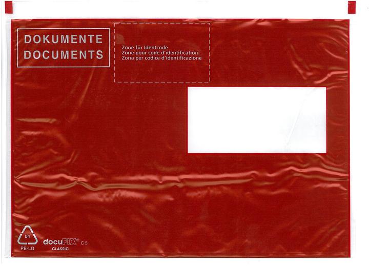 Produktbild Docufix BÜROLINE C5 306284 rot/schwarz Stück (C5)