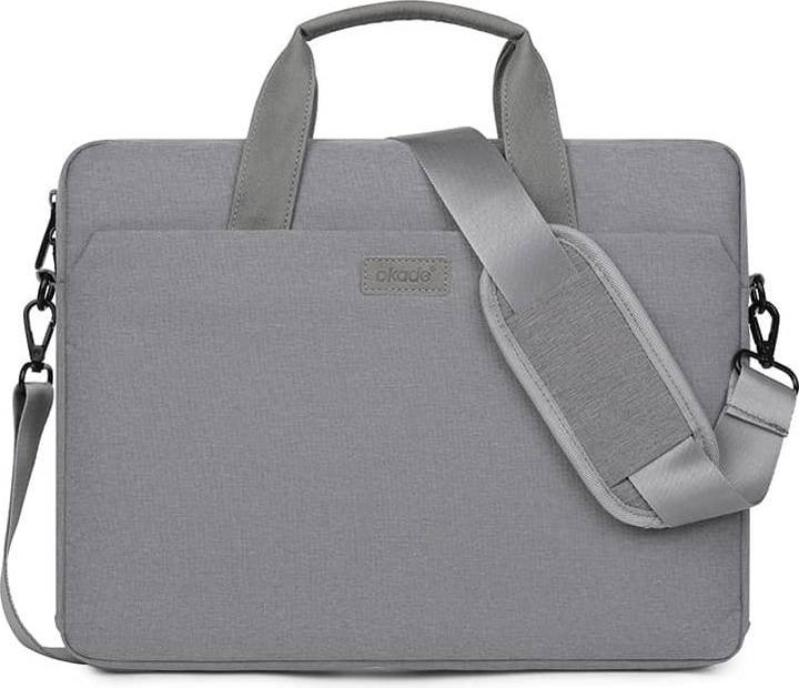 Actual product image Okade MacBook / laptop bag, 15.6 inch, T64, grey (15.60")