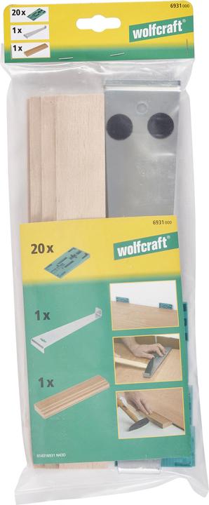 Immagine prodotto wolfcraft wolfcraft 1 Verlege-Set für Laminat, ... 22-tlg. (Set di posa)