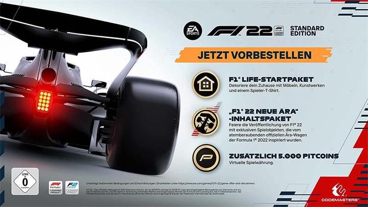 Produktbild EA Games F1 22 (PS4, Multilingual)