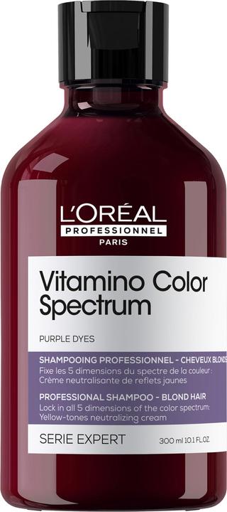 L'Oréal Professionnel Vitamino Color Spectrum Purple Dyes Neutralizing (300 ml, Flüssiges Shampoo)