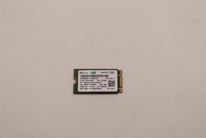 Produktbild Lenovo Hynix BC501 128G M.2 2242 PCIe HFM128GDHTNG-8310A S (128 GB, M.2 2242)