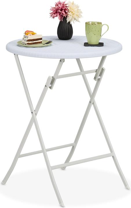 Actual product image Relaxdays garden table (60 cm)