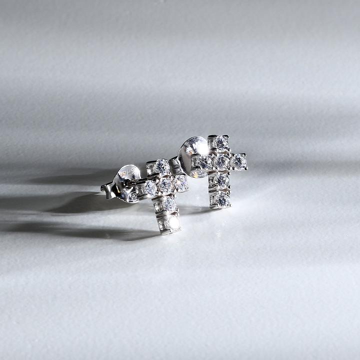 Immagine prodotto Morellato - Matching Silver Tesori Cross Earrings SAIW217 (Argento 925)