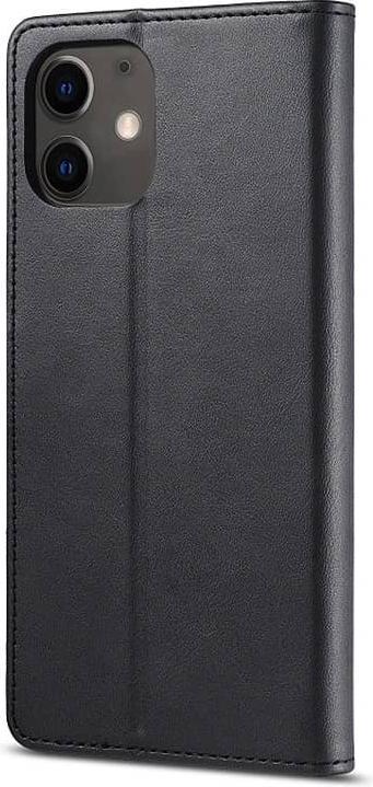 Actual product image LC.Imeeke iPhone 13 Mini - Wallet case with 3 card slots & magnetic closure, black (Apple iPhone 13 mini)