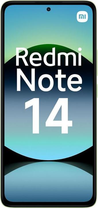 Produktbild Xiaomi Redmi Note 14 (256 GB, Lime Green, 6.67", Hybrid Dual SIM, 108 Mpx, 4G)