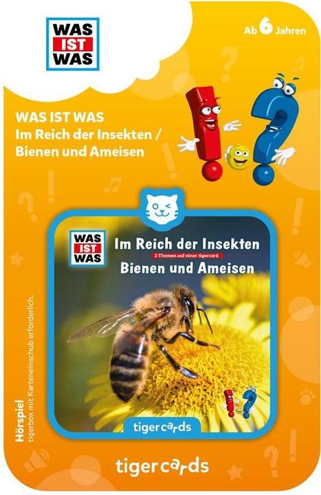 Tigermedia Tigercard- Was ist was: Im Reich der Insekten Bienen und Ameisen (Deutsch)