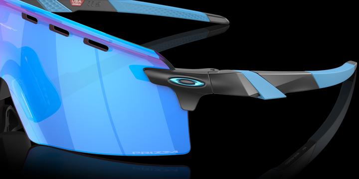 Actual product image Oakley Encoder Strike Vented Sports Glasses (Blue, Black, Blue)