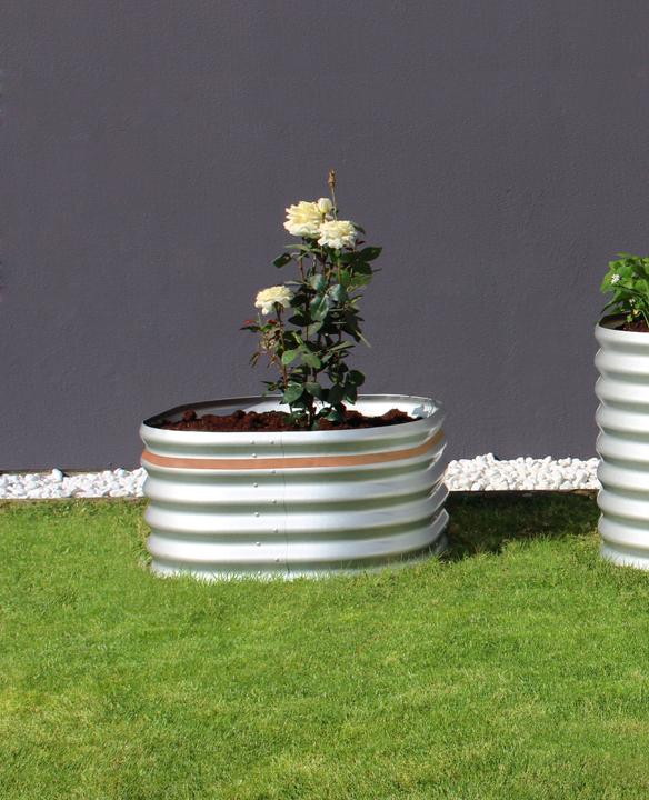 Produktbild Vitavia klassisch Vita 401 rund 82,1x40,1 cm silber