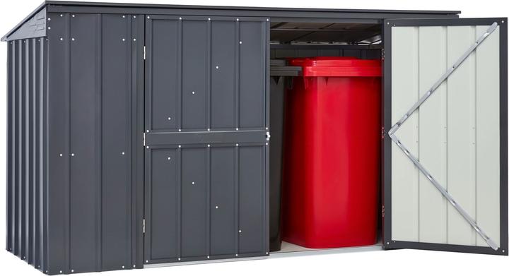 Produktbild Globel Mülltonnenbox 7x3 233x95x132 cm anthrazit