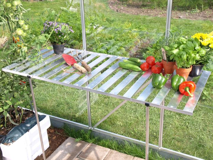 Actual product image Vitavia Aluminium table foldable size 120 x 56 x 81 cm alu
