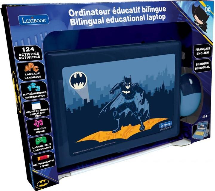 Produktbild Lexibook Batman Lerncomputer - zweisprachiges pädagogisches Laptop - 124 Aktivitäten Französisch/English (Französisch, Englisch)