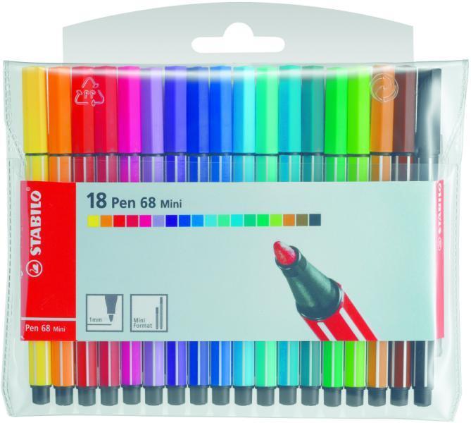 Produktbild STABILO Pen 68 Premium-Filzstift (Hellblau, 1 x)