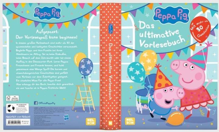 Produktbild Peppa Wutz Gutenachtgeschichten: Das ultimative Vorlesebuch (Deutsch, Steffi, Korda, 2024)