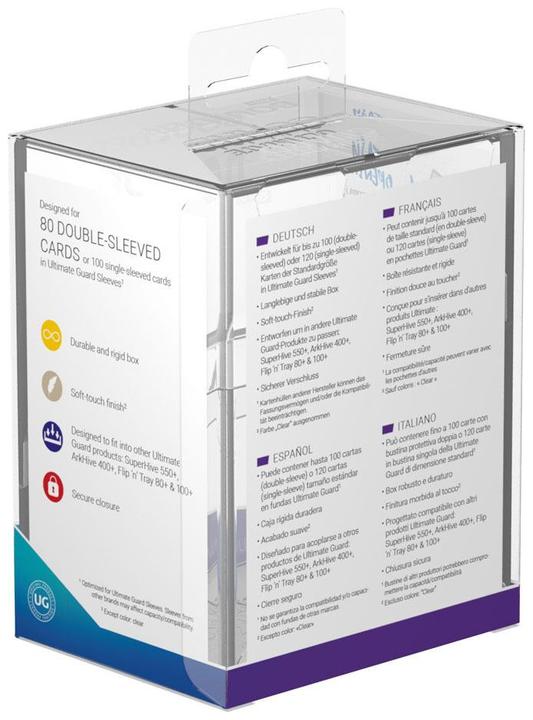 Produktbild Ultimate Guard Boulder Kartenbox - 80+ Karten