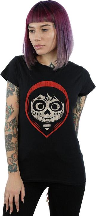 Image du produit Disney - T-shirt COCO MIGUEL SKELETON FACE HOOD - Femme (M)