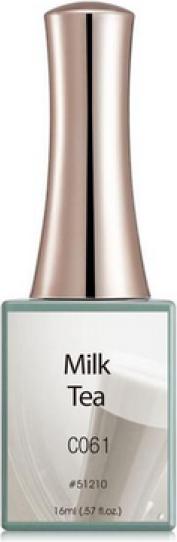Canni Gellack Milk Tea C061 UV/LED (Pearl White, Gel-Effekt Nagellack)