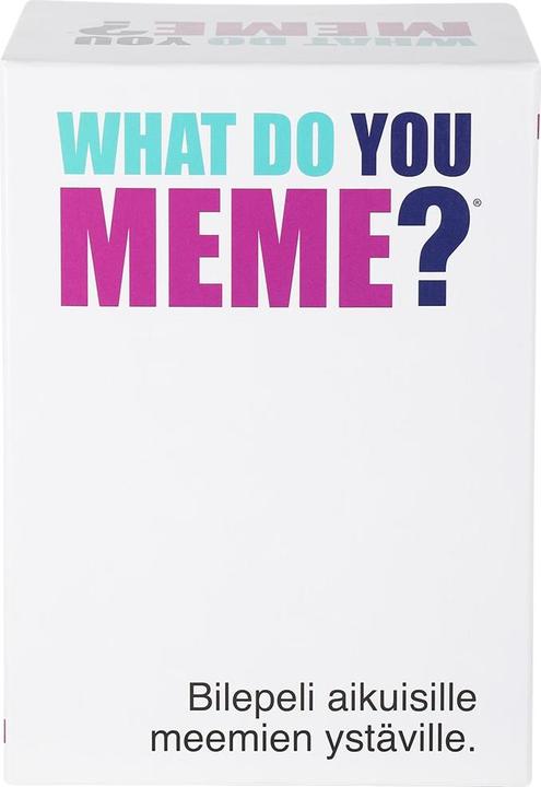 Produktbild Martinex Peliko 40861956 board/card game What Do You Meme? 90 min Party (Finnisch)